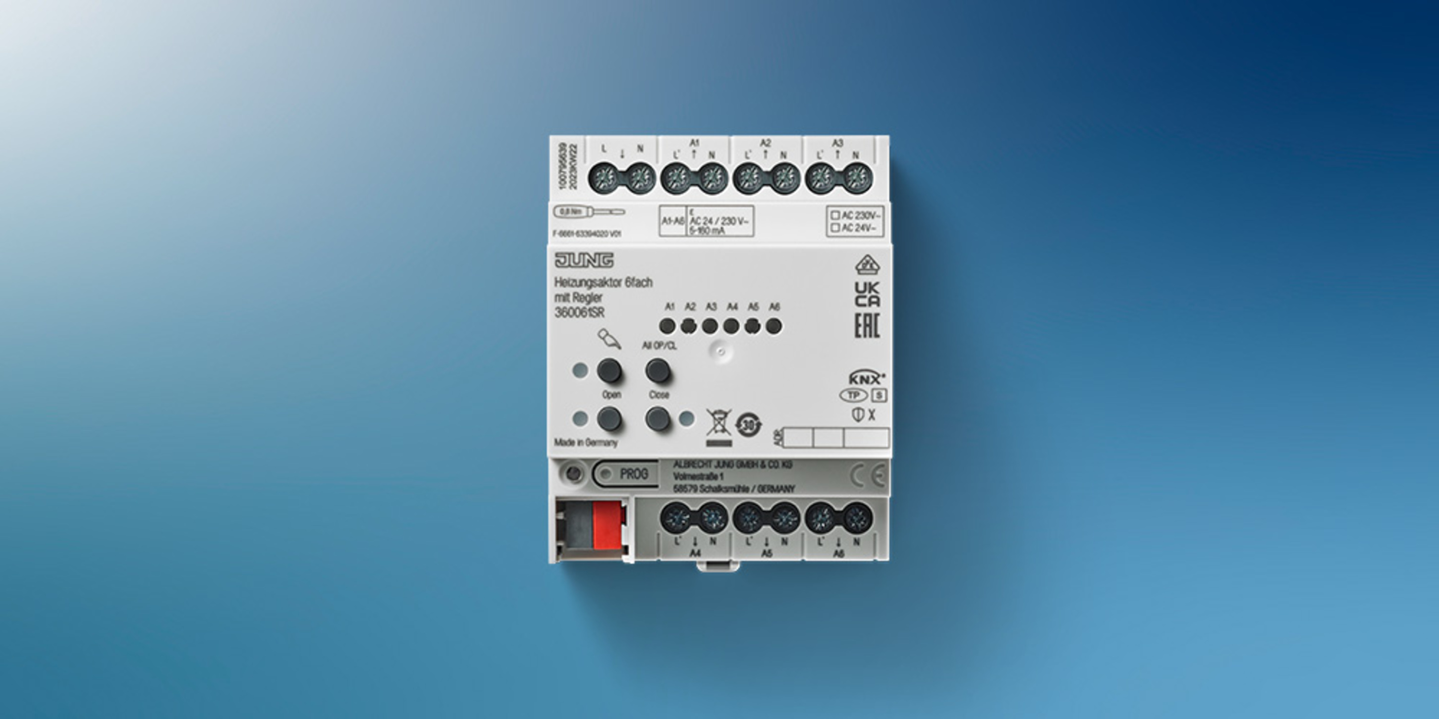 KNX Heizungsaktor 6-fach bei Roland Fuchs Elektroanlagenbau GmbH in Driedorf
